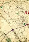 Child's Hill, North Metropolitan Railway 1866, Cricklewood, Midland Railway, Fortune Green, Finchley Road, Shoot Up Hill, West End, Brondsbury Park, Hampstead Junction Railway, Paddington Cemetery, Edgware Road, & Kilburn; & References No 5, 43, 137, & 138