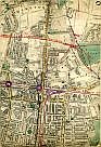 Stoke Newington, Stoke Newington Common, Great Eastern Railway, North Metropolitan Railway 1866, Shacklewell, Hackney Downs, North London Railway, Ball's Pond, Kingsland, Dalston, & London Fields; & References No 4, No 7, No 8, 29, 30, & 32