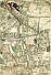 Walworth, South Eastern Railway, Brighton & South Coast Railway, South Eastern Railway (Bricklayers Arms Extension), Old Kent Road, Grand Surrey Canal, Peckham New Town, Peckham, London Chatham & Dover Railway, & Camberwell; & References B5, B12, No 1, 100, & 103